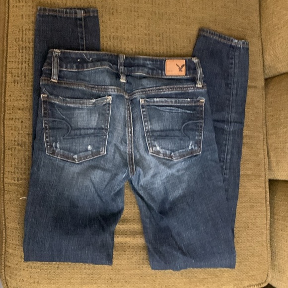 AMERICAN EAGLE 00 Distressed Jegging - Picture 5 of 5